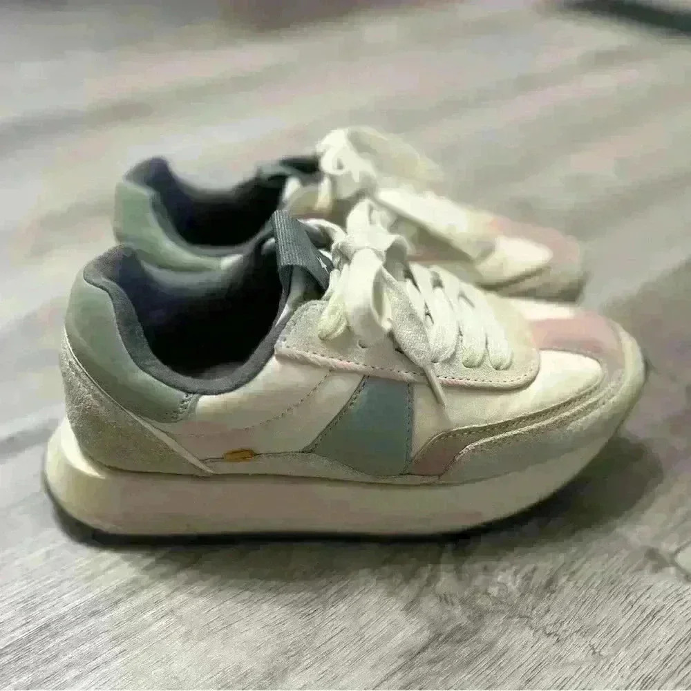 Zara Brand Pastel Neutral Girls Sneakers